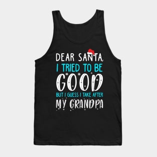 Funny Christmas Sweater For Kids Tank Top